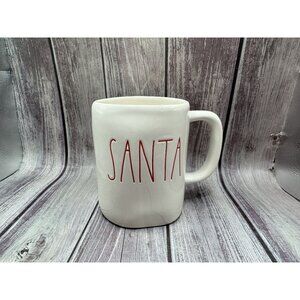 Rae Dunn Christmas Holiday SANTA Mug